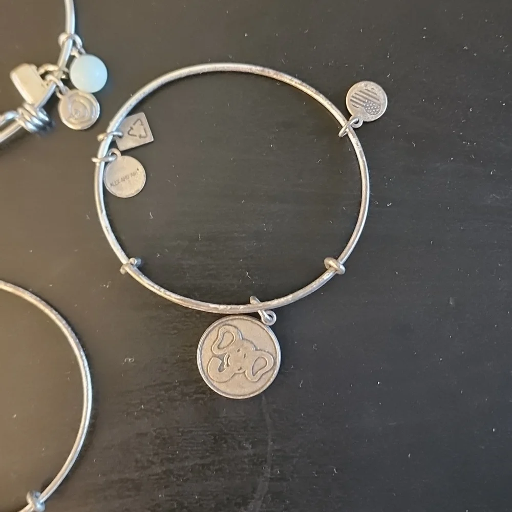 Lot of 4 Alex and Ani Bracelets - Picture 5 of 5